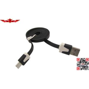 Hot Selling 100% Qualify Colorful 1.0 Meter Micro-USB Flat Data Charger Cable