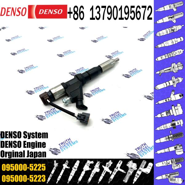 Common rail injector 095000-5225 for Hino Fiat Trucks diesel fuel injectors