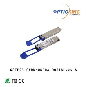 1311nm 1331nm 100G QSFP28 CWDM4 10km Fiber Optical Module