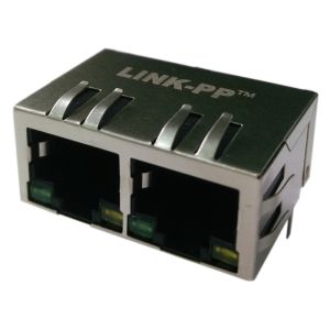 Multi-port RJ45 Belfuse 1x2 MagJack 0875-1G2T-E3 Rj45 10/100/1000Mbps