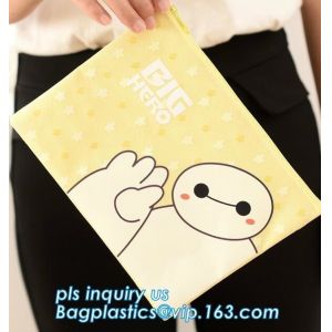 Multi-purpose 100% Cotton 12oz Canvas Zipper Pencil Bag Stationery Case bag,