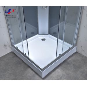 Customizable And Modern Shower Room With Alum Frame And 4/5mm Tempered Glass