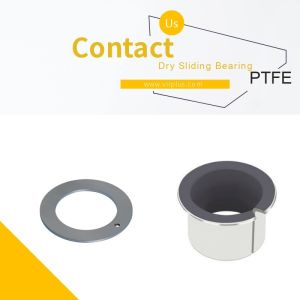 Dry Sliding Bushing Butt Joint Flange Size Bushes