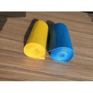 Plastic Garbage Sack Lightweight , Polyethylene Biodegradable Dustbin Bags