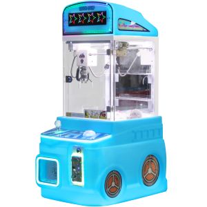 Blue Customized Children's Game Machine Coin-operated Plush Toy Arcade Game