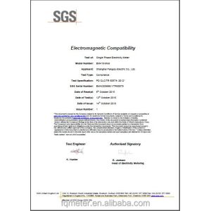 Single Phase Digital Energy Meter EM415-Mod 230V 10 100 A MID Approved
