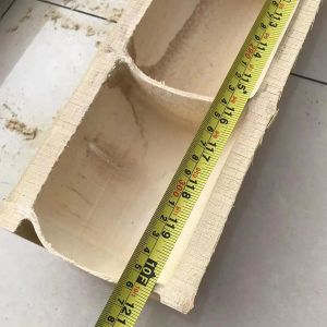 Natural Tonkin Painting Bamboo Slats 150cm Length 3cm Diameter Solid Canes