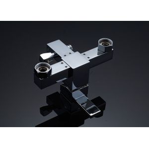 Brass Bathroom Square Shower Set , Thermostatic Shower Systems ROVATE