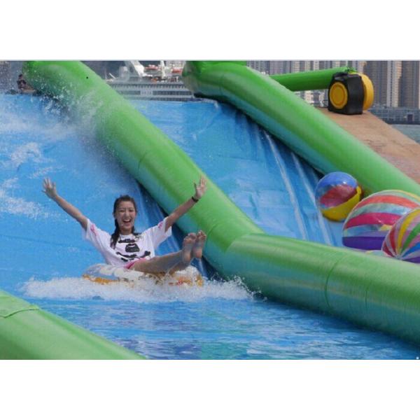 300 Meters Long Air Sealed Giant Inflatable Water Slide For A Family Fun Day