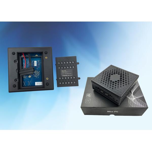 So-Dimm DDR4 2666/2400 Fanless Mini PC 129mm X 129mm X 48mm Dimensions