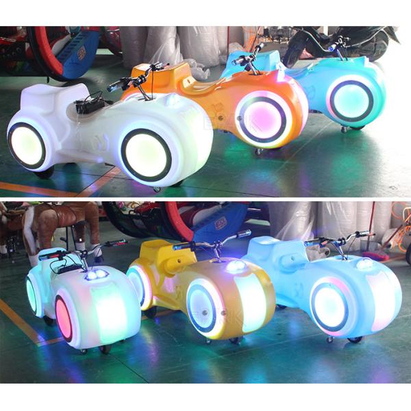 Luxury Luminous Prince Motorcycle Electric Motor Coin Operated For Outdoor Playground