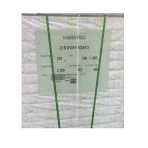 Wood Pulp FBB Ivory Board from Ningbo Fold Accepts Custom Order and is