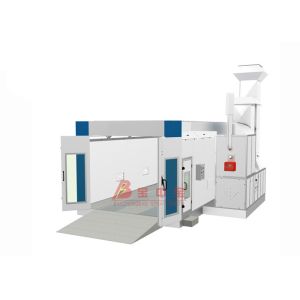 Austrialia Car Spray Paint Booth With Light Box Outside Auto Spray Booth