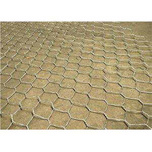 Slope Rockfall Protection Hexagonal Gabion Box 2*1*1m Woven Mesh Type