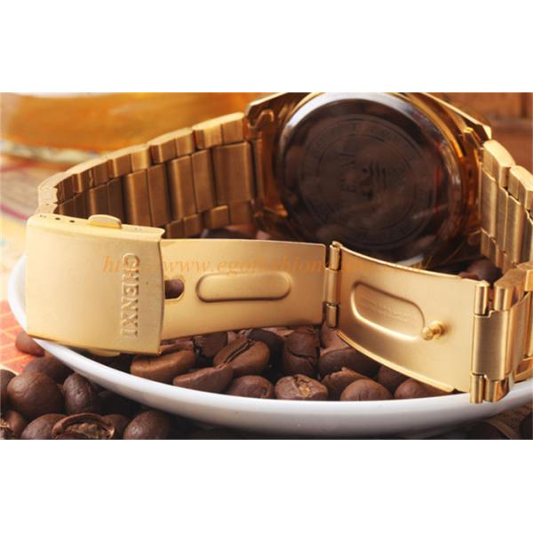 006A IPG Full Gold Watch Wholesale Luxury Men Watch Stainless Steel Quartz Analog Watches