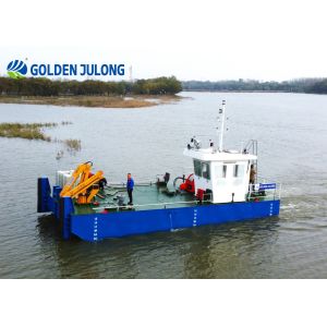 Multi Functional JLWB400 Work Boat Customized 1.2 M Draft