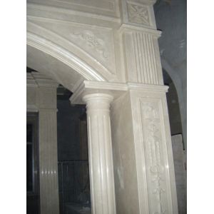 Aran white beige marble natural marble tile and slab