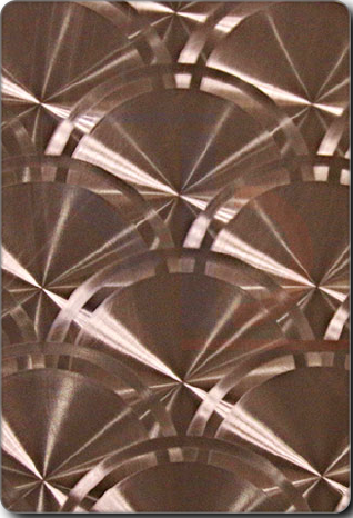 China Colored Irregular Laser Stainless Steel Etching Sheet Decorative For Residential on sale