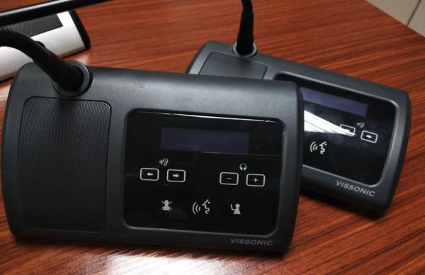Quality -46 dBV / Pa Sensitivity Wireless Conference Microphone With Language Interpretation wholesale