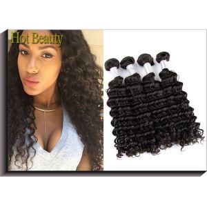 China Unprocessed 100 Virgin Human Hair Extensions Peruvian Deep Wave Hair on sale