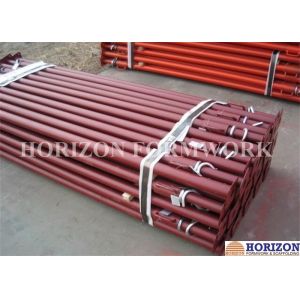 Painted Scaffolding Steel Prop Adjustable Powder Coating For Slab Post Shoring