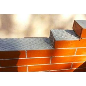 Light Type Steel Galvanised Expanded Metal Lathing 225mm X 20m For Reinforcing