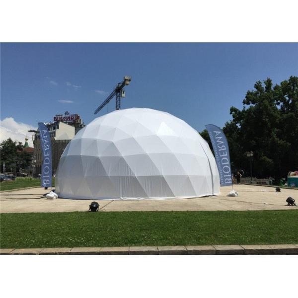 Big Steel Frame Geodesic Dome Tent Sleeping Half Sphere Tent
