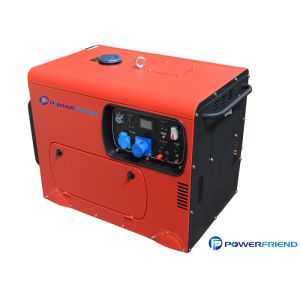 Electric Start Home Backup Small Portable Generators With Wheels 3 Phase 5KW