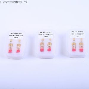 WP-17/18/26 Stubby Gas Lens 10 Pyrex Glass Cup Tig Welding Torch Kit for TIG