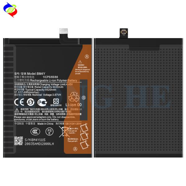 Original BM4Y 4520mAh Replacement Battery for Xiaomi Redmi K40 POCO F3 mi 11x Genuine