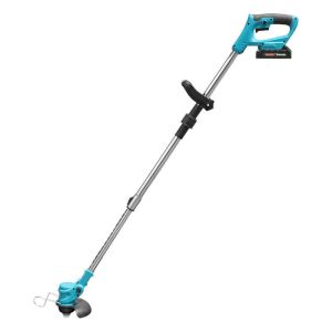 Portable Grass Trimmer Electric Brush Cutter Battery Powered Lightweight Garden