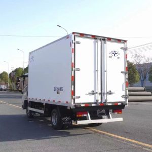 Automatic Gearbox SHACMAN K1 Small Refrigerated Truck With CARRIER Cooling Unit