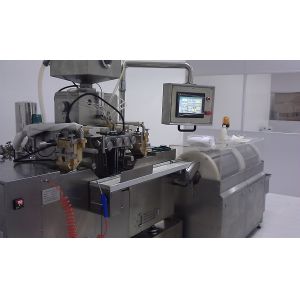 PLC Touch Screen Soft Capsule Making Machine Precisional High Steady