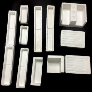 Custom Shaped White EPS Foam Packaging Shock-Proof Poly Dragon Foam Molding