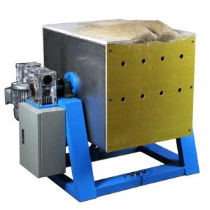 100KG Induction Melting Furnace 1750C Induction Furnace For Steel Melting