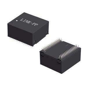 Cheap HB6604NL Quad Port PoE 1G Magnetics Modules Through-Hole for sale