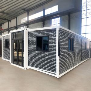 Steel Frame Expandable Container House Fireproof Mobile Expandable Prefab House