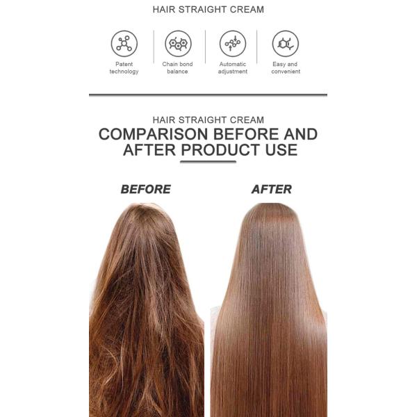 Salon Use Hair Protector Cream For Straightening , Frizz Control Cream Long Lasting