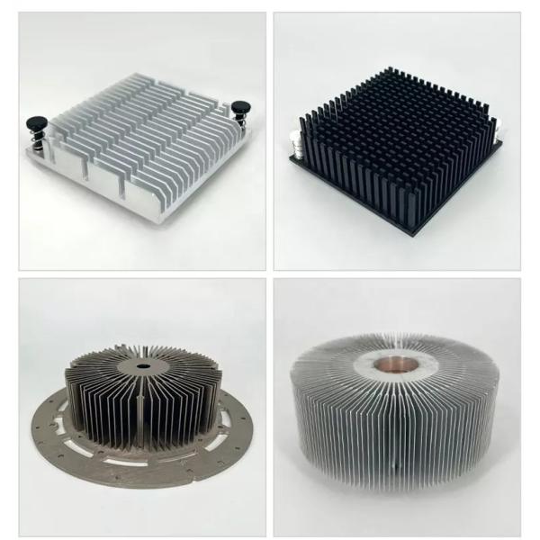 Quality Small Size CPU Heatsink Custom Aluminum Radiator OEM Drawing wholesale