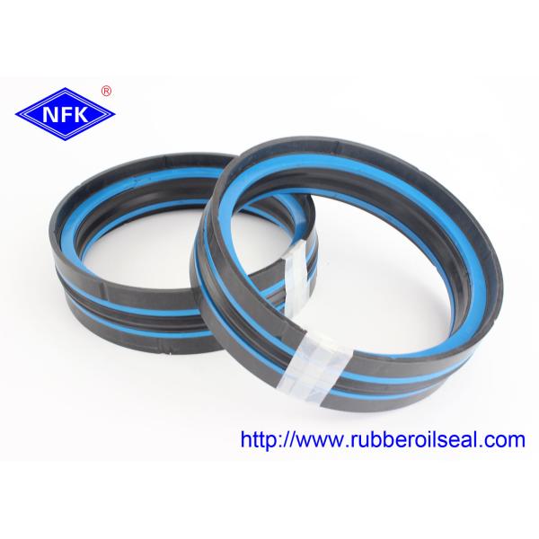 Anti-wear DAS Hydraulic Piston Seals Combined , Busak+Shamban seal Double Acting