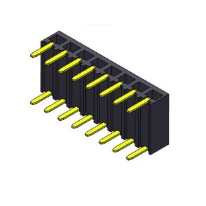 2.54mm Single Row Entry Dip Connector Type 1*2PIN To 1*40PIN H=3.40mm