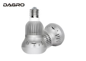 China P2P Remote Control Wifi Light Bulb Camera , 1.3 Mega / 3 Mega Pixel LED Bulb CCTV Camera on sale
