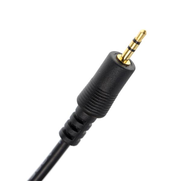 Custom 3 Pole Right Angle 2.5mm TRS to 3.5mm Mono TRRS Aux Stereo Audio Jack Cable