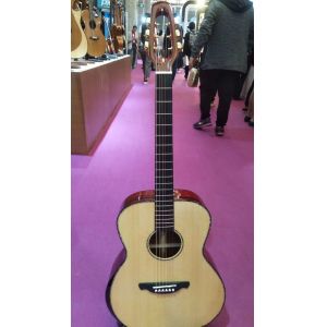 China AAAA all solid cocobolo guitar gotoh tuner peg customize handmade acoustic guitar instrument folk guitar on sale