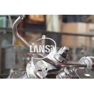 Stair Rails Cnc Pipe Bending Machine 170mm Swimming Pool Rails Hvac Tube Bender