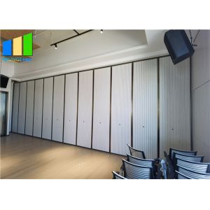 MDF Laminate Fireproof Operable Sliding Sound Proof Partitions