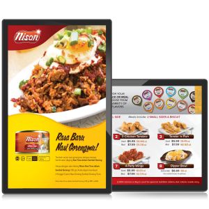 21.5 Inch Wall Mounted Lcd Panel Touch Screen Indoor Elevator Shopping Mall Menu
