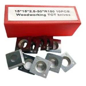 15x15x2.5mm Carbide Woodturning Cutters Lathe Turning Tools Indexable Carbide