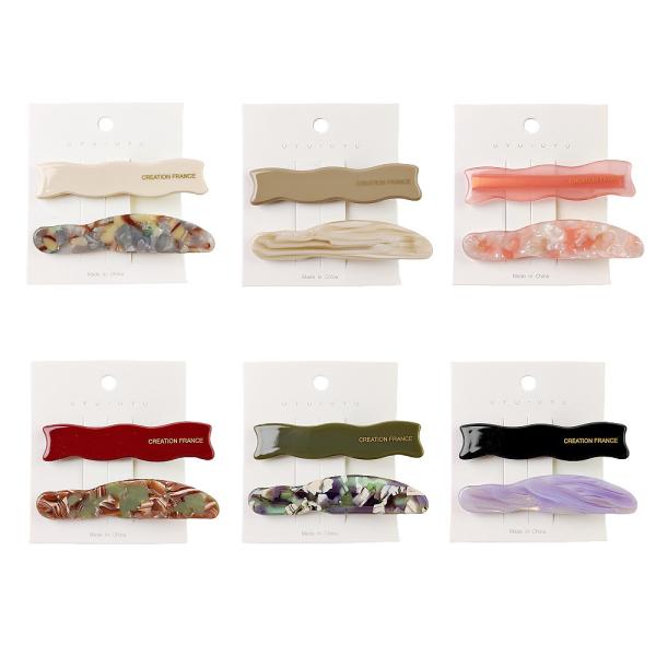 Quality Acetic acid hairpin set duckbill clip Side Clip wholesale