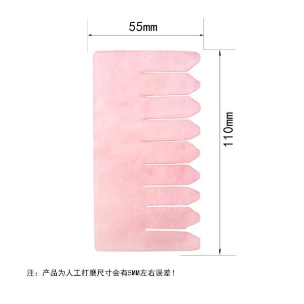 Quality Crystal Scraping Jade Massaging Comb wholesale